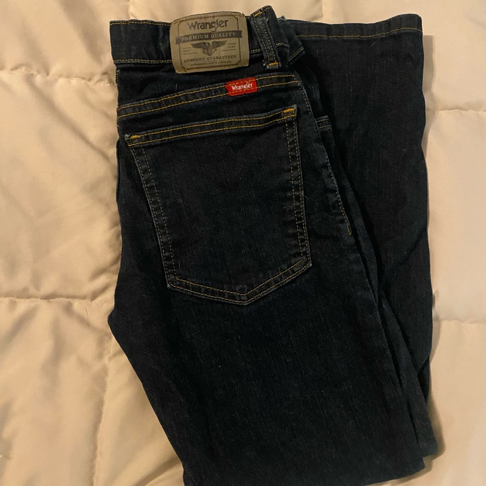 Wrangler Kids Dark Blue Jeans